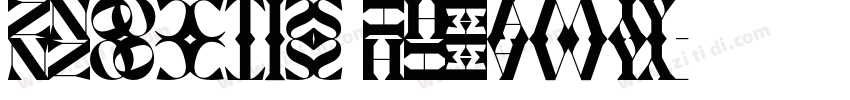 Noctis Heavy字体转换